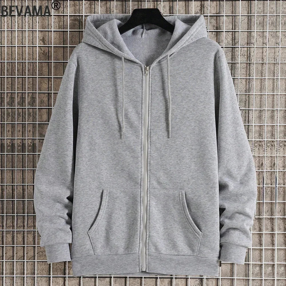 Men's Fleece Zip Up Hoodie