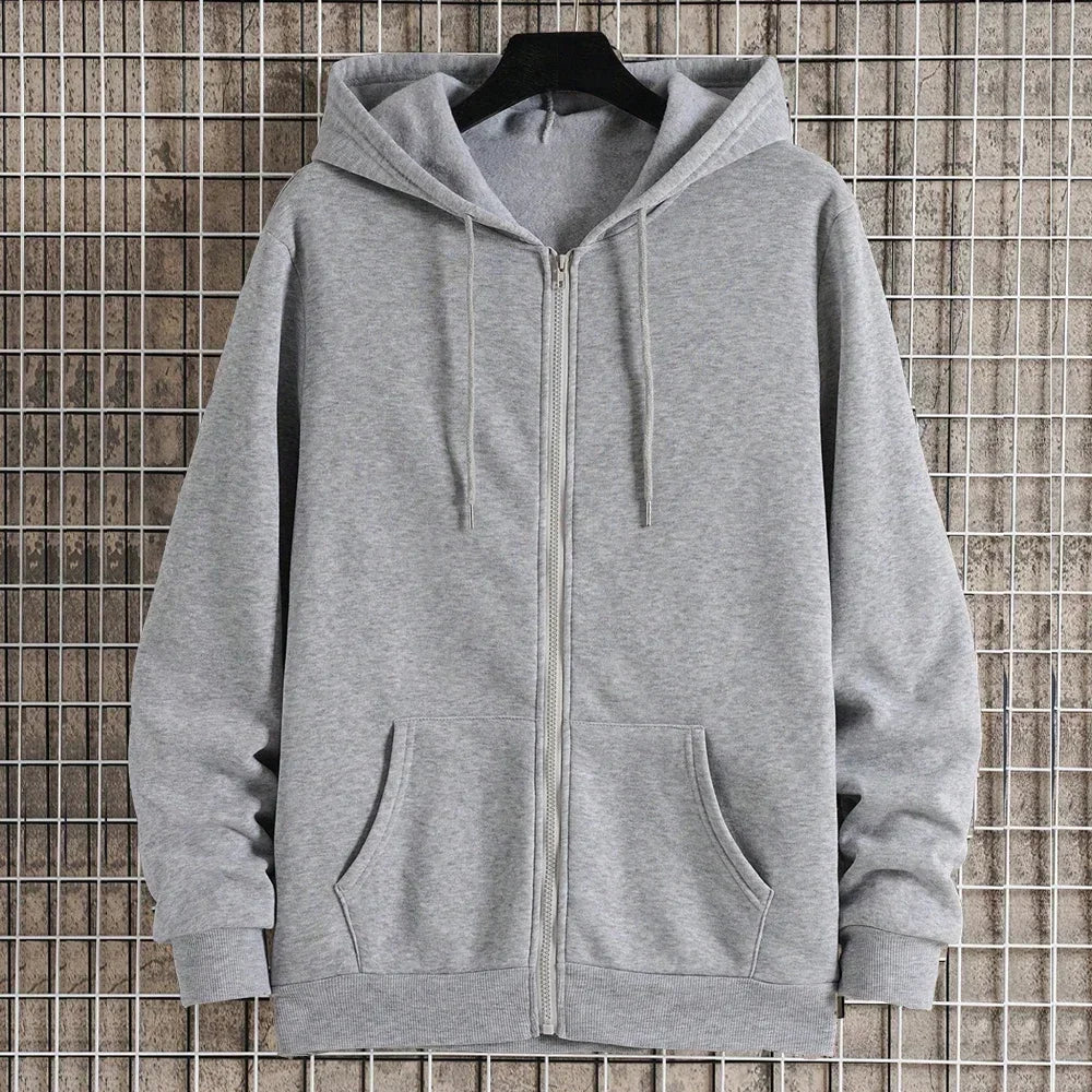 Men's Fleece Zip Up Hoodie