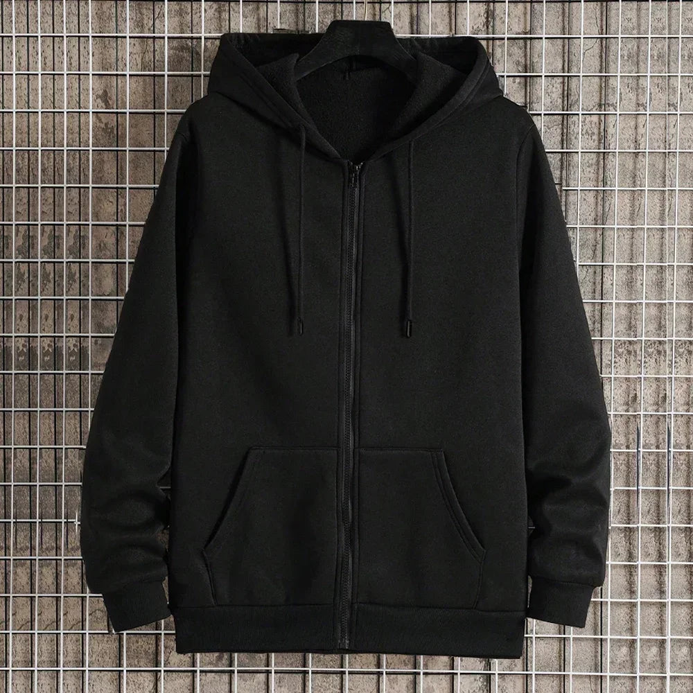 Men's Fleece Zip Up Hoodie
